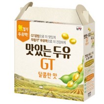 맛있는두유 GT 달콤한맛, 190ml, 16개