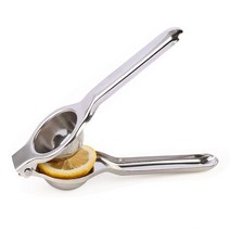 레몬착즙기 업소용 과일 오렌지 착즙기 녹즙기 원액기 스퀴저 citrus press manual juicer 스테인레스 스틸 금속 압착기 juicer for fruit 레몬 주방, 20x5cm