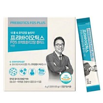 데이즈온 오한진 프리바이오틱스 유산균 FOS 플러스 30포, 1개, 30정