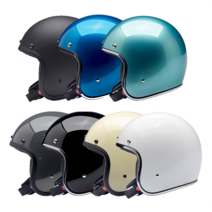 빌트웰 보난자 클래식 오토바이 헬멧 오픈페이스 스쿠터 헬멧, 빈티지화이트