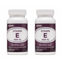 GNC 비타민E 400IU 180mg 100정 2병