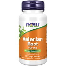 나우푸드 발레리안 결초근 쥐오줌풀 뿌리 500mg 100식물성캡슐