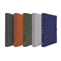 희망화일 인디 가띠 O링 바인더 3공 A4 BG-3307, 브라운