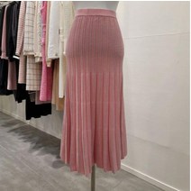 레니본메탈플리츠스커트RSS29M2