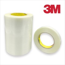 3M 8915 필라멘트 테이프 기장50M, 1개, 60mm