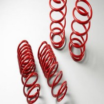 Genuine Scion Accessories PTR11-21100 TRD Lowering Spring null, 1, TRD Red