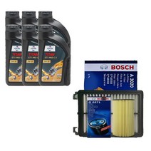 올뉴렉스턴 디젤 훅스 타이탄 GT1 프로 C3 5W30(6L) 보쉬필터패키지, 1개