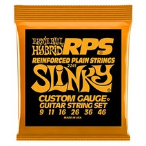 [정규품] ERNIE BALL 2241 일렉트릭 기타 현 (09-46) RPS HYBRID SLINKY 레인포스드 플레인 스트링스 하이브리드 슬링키