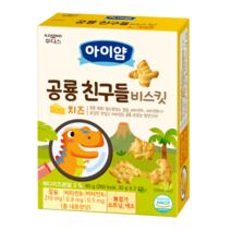 일동후디스 아이얌 공룡 친구들 비스킷 60g, 5개, 치즈맛