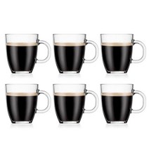 보덤 비스트로 유리 커피 잔 머그 컵 클리어 6종 홈카페 글라스, Single Wall Mug - 12 ounces_6