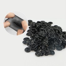 [현뷰티] 핑거코트 블랙 (손가락장갑) 500g 손가락골무 지샥크 천연고무 손가락 위생장갑