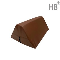 삼각베개 브라운 3종 / 삼각형 병원 더치만롤 쿠션 무릎베개 피부관리실 다리베개, 3. 삼각베개 특대