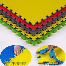 실내충격흡수소음방지매트1M 운동 체육관 무술 쿠션, 4.0cm 노랑 검정