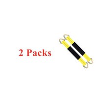 BENOO 1/2/4 팩 차축 스트랩 36 quotx 2quot 프리미엄 D 링 보호 슬리브 10000 lb. 강도 낮은 응용, 01 2 Packs