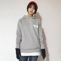 보더마인드 Pictogram Black hoodie 블랙 보드복 상의 남여공용 후드티