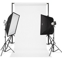 FOMEX 포멕스 E400 SS-B 세트/사진 조명/홈스트로보, 고정형 (배경지 135cm), 1개