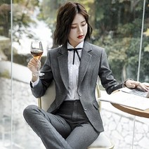 [스타일로그] 아델 투버튼 여성정장자켓 or 팬츠 or 스커트/여성정장/더스타일