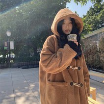 [예쁨시전] 겨울 단추 롱 아우터 코트