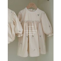 모녀 원피스 시밀러 엄마딸 맘 커플 룩 귀여운 면 자수 꽃 롬퍼 공주 드레스 여아용 엄마 딸 매칭 언니 봄 가을