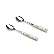 한국도자기리빙 [한국도자기리빙] 1+1 무배 도자기티스푼 외, 1+1 필드플라워 도자기 티스푼 (330개 한정)