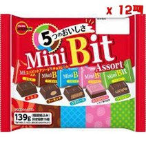 bourbon 부르봉 미니 비트 어소트 FS 139g 12팩