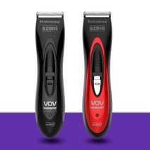 앙비뉴 보브 미니 부분 강아지 바리깡, 블랙