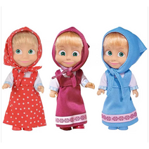 마샤와곰 럭셔리 미니어처 피규어 하우스 베어 놀이 마샤 인형, 40cm 마샤 인형 01067
