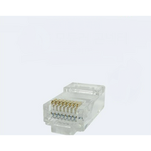 랜스타 RJ45 CAT.6 UTP 절연선 관통형 컨넥터, 투명, 1000개