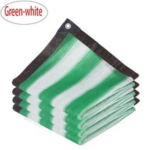 테라스 가림막 차양 그물 환기 프라이버시 스크린 발코니 커버 hdpe 버클 야외 천막 그늘 천 정원 울타리 쉼터, 2×8m, green 화이트
