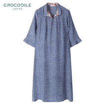[크로커다일레이디] 도트 인견 원피스