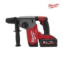 milwaukee 본체+배터리2개+충전기+케이스 포함/밀워키 M18 FHX-802X SDS-Plus 충전 로터리 해머 전동드릴
