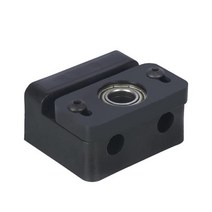 2pcs 업그레이드 알루미늄 플라스틱 Z 축 리드 스크류 상단 마운트 CR-10 Ender 3 금속 Z-로드 베어링 홀더 프린터