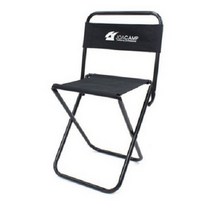 조아캠프 이지 낚시의자 대, 블랙 색상, 1개