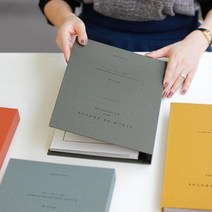 여행일기 해외여행 필수품 추억보관 앨범 남자친구기념일선물 여행사진, 머스타드