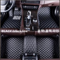 Ecool 볼보 바닥매트 바닥발판 코일매트 자동차발매트 카매트 C30 C70 S40 S60 S60 S90 V40 V50 V60 V90 XC40 XC60 XC90, 블랙/블랙라인, V90 크로스컨트리(17년~현재)