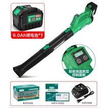 블로워 무선 충전 전동 낙엽 눈 청소 가정용, 04.GDS21V-900+배터리1개 6.0Ah