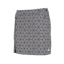 볼빅 여성 지퍼 포인트 프린트 큐롯 스커트 VLCUK472_BK