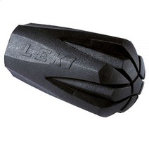 레키 러버 트레킹 팁 등산 하이킹 스틱, Black, One Size