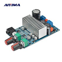 차량 자동차 앰프AIYIMA TPA3116 서브 우퍼 증폭기 보드 오디오 100W 저음 출력 DC12-24V, 한개옵션0