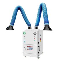 연기 집진기 납떔 배기 제거기 용접 납연 정화기 이동식, C