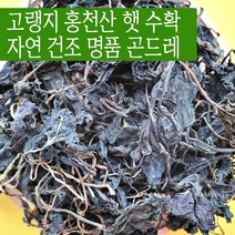국산 곤드레 100g 강원도 홍천 산지직송 자연 바람 햇볕 재배 말린 곤드레나물 고려영겅퀴 잎 정월대보름나물