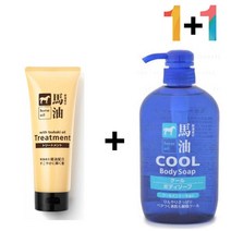 트리트먼트 헤어 좋아지는법 아르간 말오일 머리끝갈라짐 머릿결 머리결 팩 린스 머리영양제 동백 마유, 쿠팡1 마유트리트먼트 1개_쿨바디워시(파랑) 1개, 쿠팡1 본상품선택