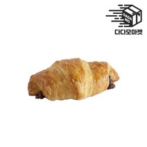 브리도 초콜릿-헤이즐넛 크로아상 냉동생지 90g x 6개입, 단품