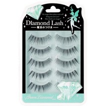 일본직발송 6. DIAMOND LASH (다이아몬드 러쉬) 그린 NO. 106 5쌍 B07K46BZMR, One Size, One Color
