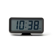 무인양품 디지털 시계 블랙 S