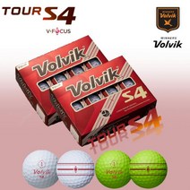 볼빅 투어 S4 V-FOCUS 4피스 12구 [화이트]