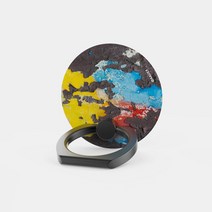 억스 NEW 아이링팝 핸드폰 스마트링 무선충전 휴대폰 스마트톡 핑거 그립 홀더 거치대, 그래피티, 그래피티 03