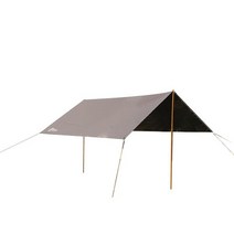 마당발 프리미엄 블랙코팅 타프 440, 브라운, 1개