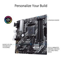 HDMI 케이블 연장 리피터 미니 모니터선 증폭기 컴포넌트 ASUS 소켓 AM4 프라임 B450M-A 마더 보드 DDR4 Ry, 한개옵션0