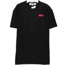 디나피노)꼼데가르송 22FW P1T226 BLACK 반팔 티셔츠